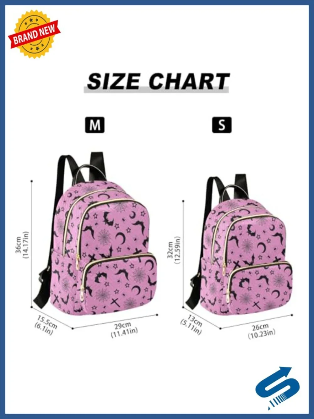 Quilted Polyester Mini Backpack Purse for Women Daypack